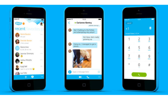 Skype iPhone