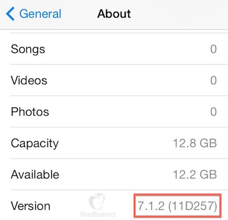 Todo a punto para iOS 7.1.2 ¿Qué nos aportará?
