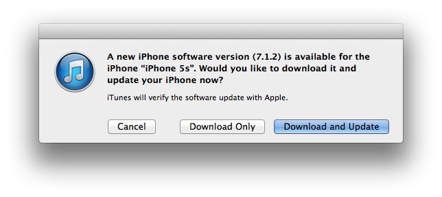 Ya está aquí iOS 7.1.2, con mejoras en Mail, iBeacon y más