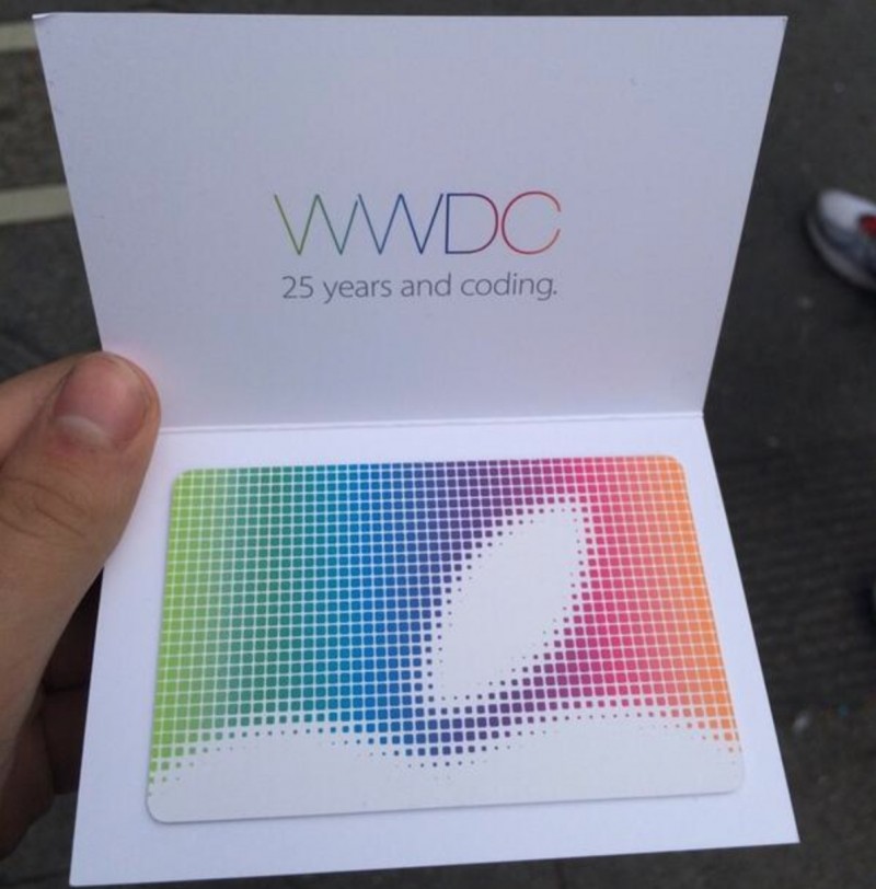 Apple obsequiará con tarjetas regalo para la App Store a los asistentes a la WWDC 2014