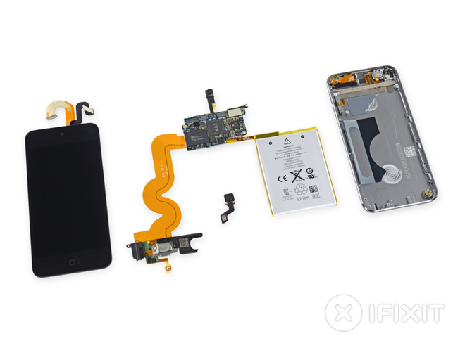 Nada nuevo bajo el sol: iFixit destripa el nuevo iPod touch de 16GB