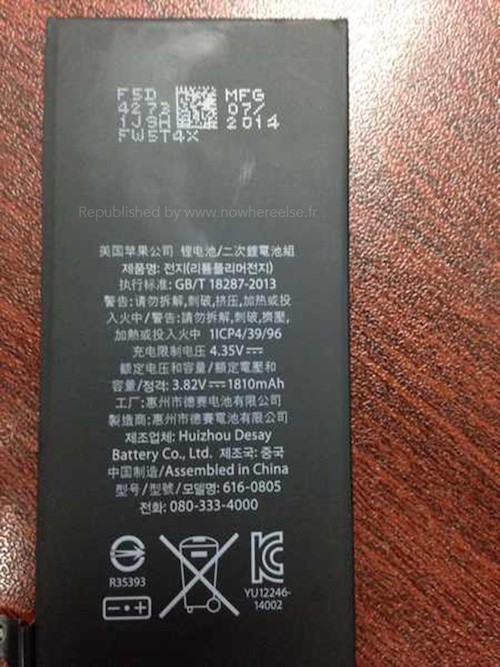 iPhone6Battery
