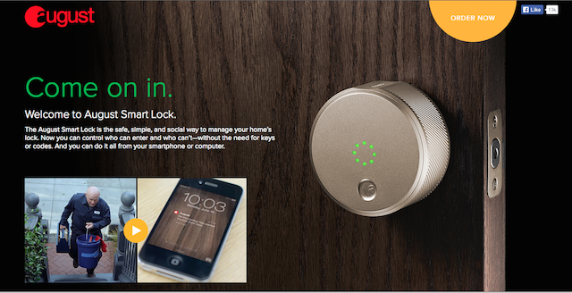 August Smart Lock: la cerradura para tu casa que se controla desde el iPhone