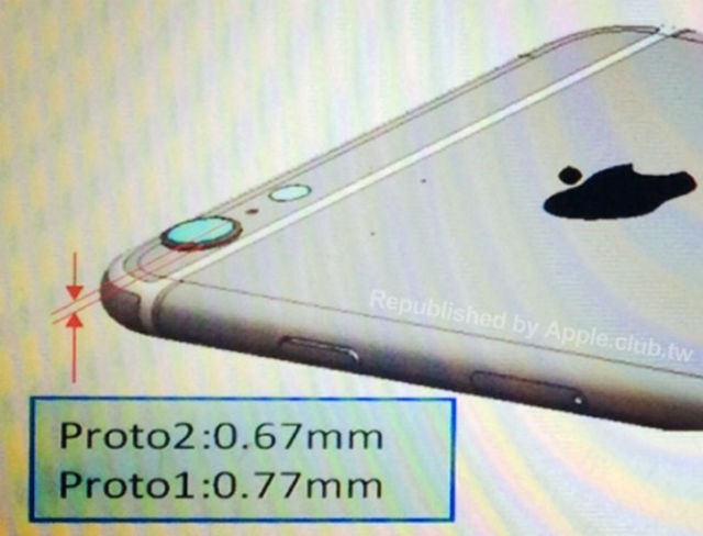 La cámara del iPhone 6 podría sobresalir de la carcasa del dispositivo