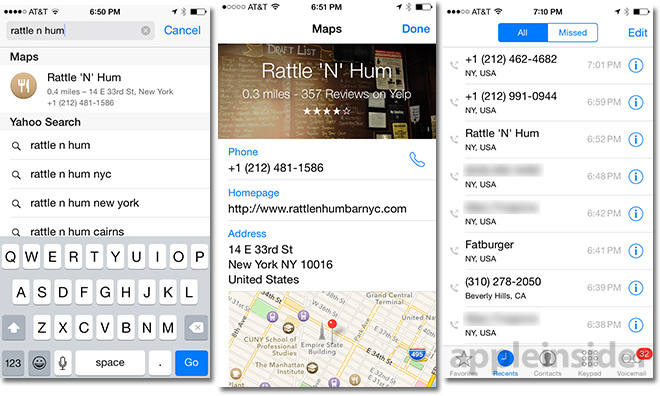 Los negocios ganan visibilidad como puntos de interés en los mapas de iOS 8