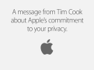Tim Cook explica la políticas de privacidad de Apple en una carta a sus usuarios