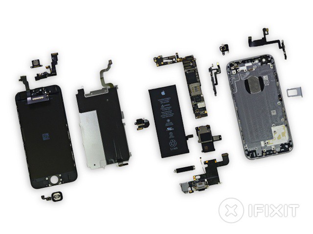 iFixit destripa los nuevos iPhone 6 y iPhone 6 Plus