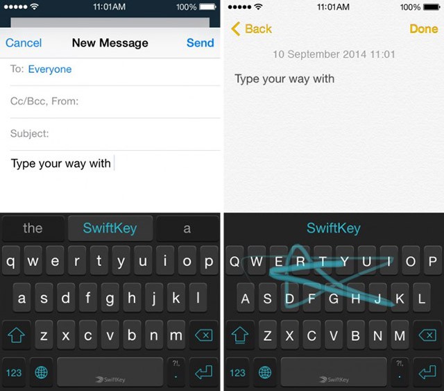 SwiftKey se prepara para la llegada de iOS 8