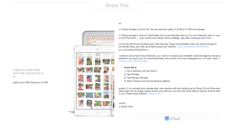 La versión web de iCloud Photos se adelanta al lanzamiento de iOS 8.1