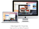 Apple lanza una nueva Beta pública de OS X Yosemite