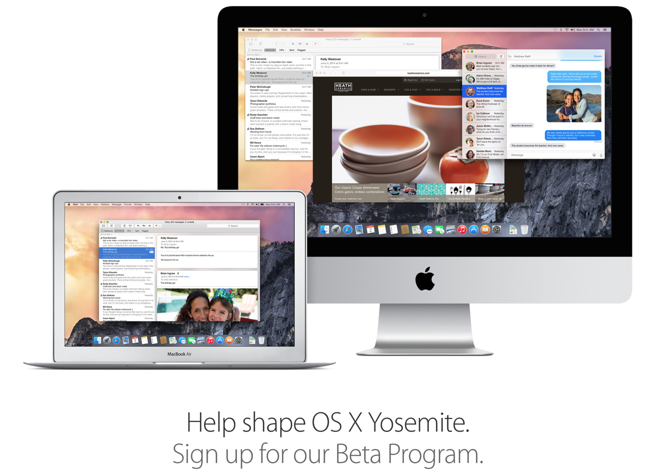 Apple lanza una nueva Beta pública de OS X Yosemite