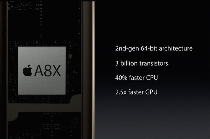 El procesador Apple A8X pone contra las cuerdas a Intel, Qualcomm, Samsung y Nvidia