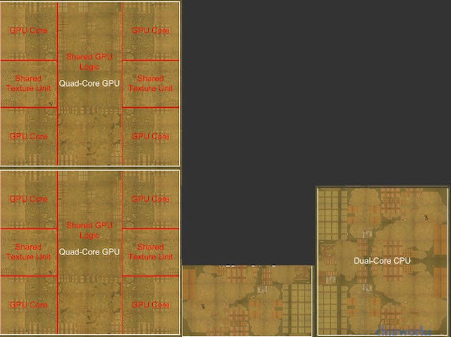 El chip Apple A8X tiene una GPU hecha a medida y 3 núcleos físicos reales