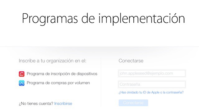 Llega a España el programa de implantación de dispositivos de Apple