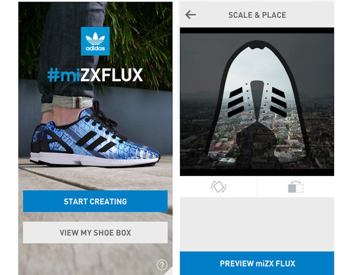 Adidas te permite imprimir las fotos de tu iPhone en sus zapatillas