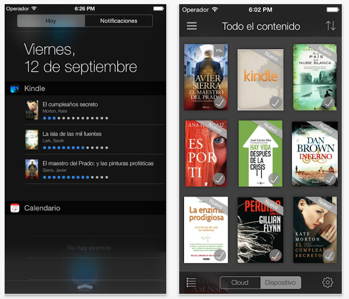 Kindle para iOS se actualiza integrando Goodreads (bueno, no, en España, no…)