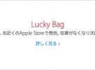 Todo listo para la campaña de las Lucky bags en Japón