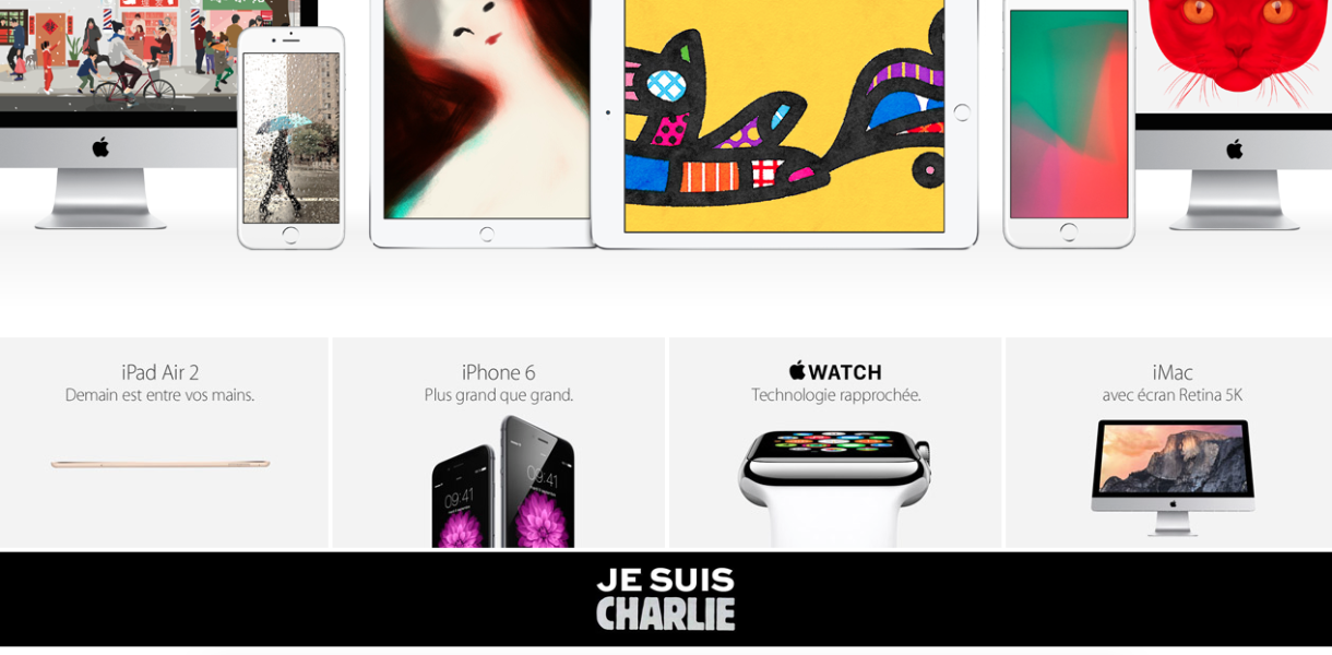 Apple también es Charlie Hebdo