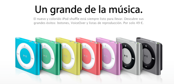 No nos apresuremos a matarlo. Apple no planea dejar de fabricar el iPod shuffle