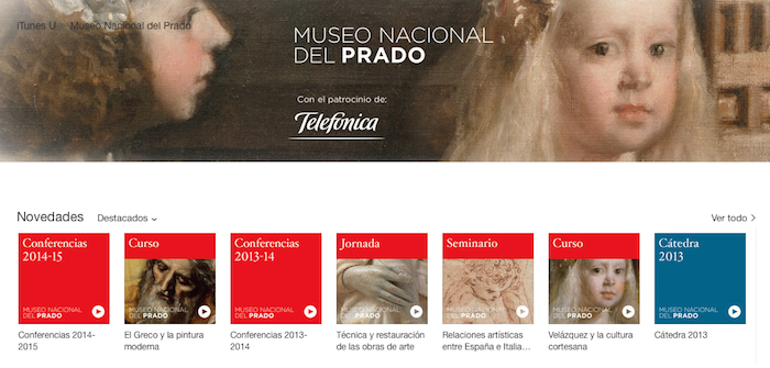 El Museo del Prado abre sus puertas en iTunes U