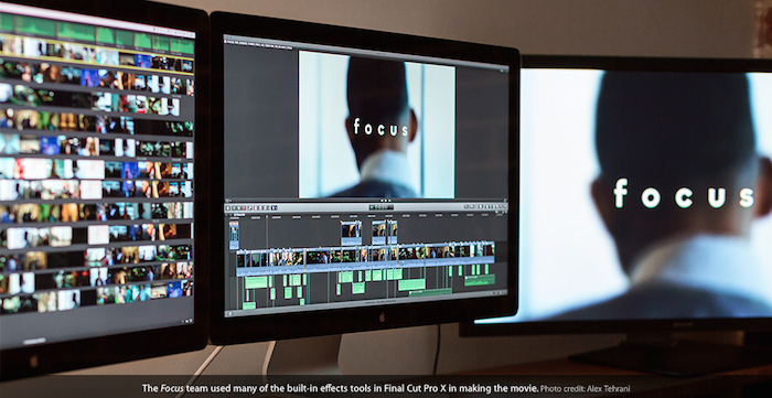 Focus, el primer film de Hollywood editado con Final Cut Pro X está a punto de estrenarse