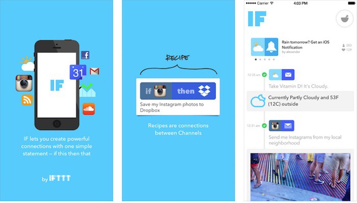 IFTTT simplifica su nombre y la experiencia de uso con 3 nuevas apps