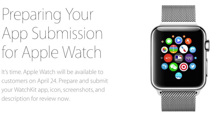 Apple acepta ya aplicaciones para el Apple Watch de todos los desarrolladores