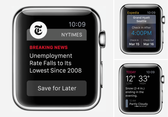 Las primeras apps para el Apple Watch ya empiezan a llegar a la App Store