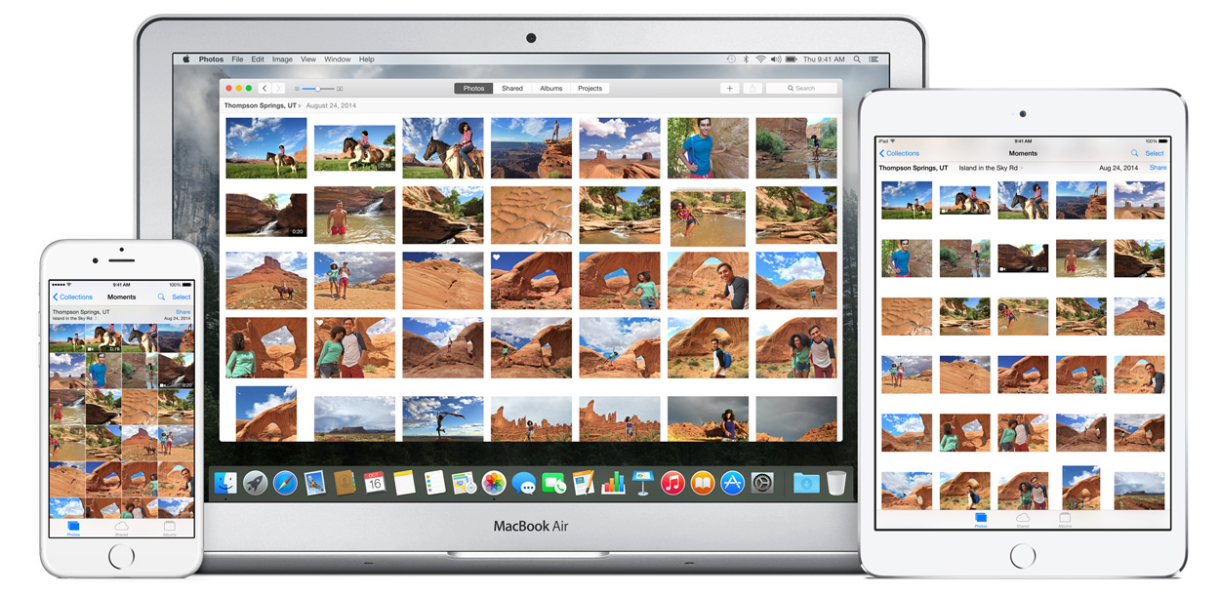 Apple lanza la primera Beta pública de OS X 10.10.3, incluyendo la app Fotos.