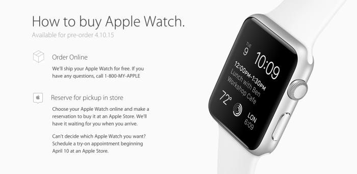 Apple Watch reserva 2