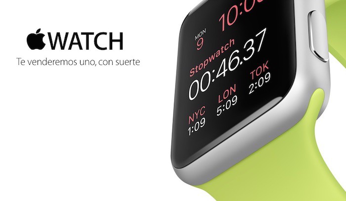 Apple pone límites a las reservas del Apple Watch