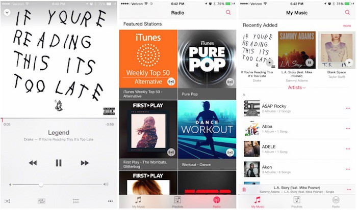 Apple distribuye iOS 8.4 desvelando la renovada aplicación Música