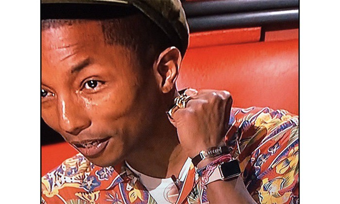 El Apple Watch se deja ver en la TV de la mano de Pharell Williams