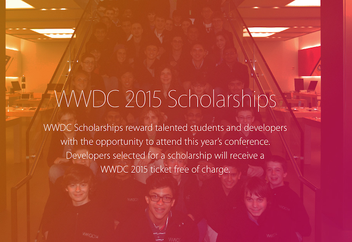 Apple otorgará más de 350 becas estudiantiles para la WWDC 2015