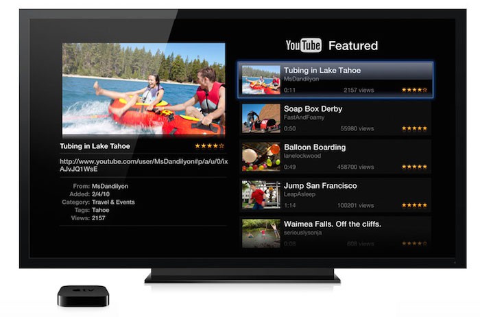 Apple retira finalmente la aplicación de YouTube del Apple TV de segunda generación