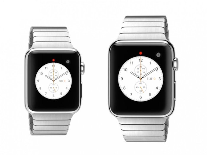 Solo un 20 por ciento de las ventas del Apple Watch corresponde al modelo de 38mm