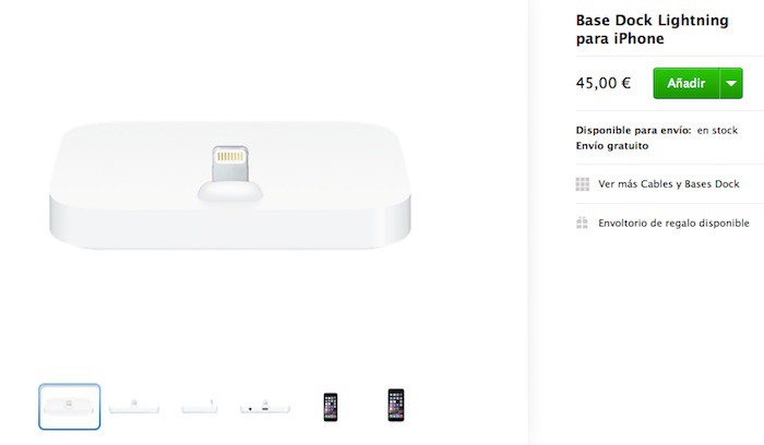 Tras años de espera Apple presenta por fin un dock Lightning para el iPhone