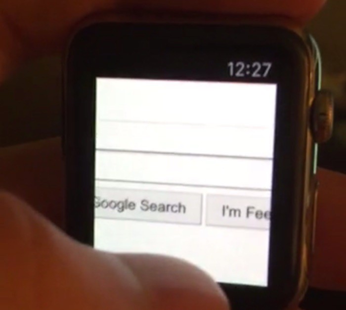 Consigue ejecutar un navegador web en el Apple Watch