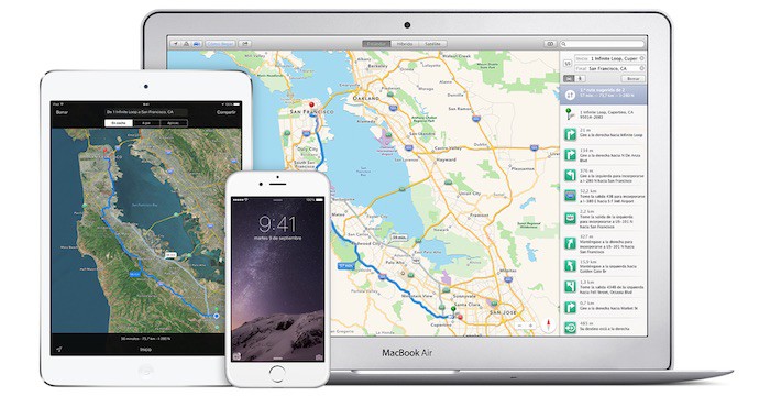 Apple prepara el salto de Mapas a la web para competir contra Google Maps