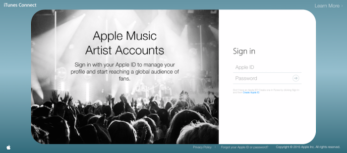 Apple Music Connect