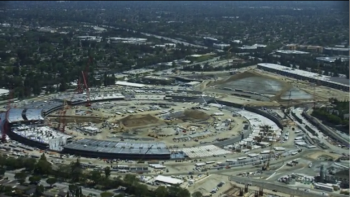 Un video que permite echar un vistazo al progreso del nuevo Campus de Apple en Cupertino