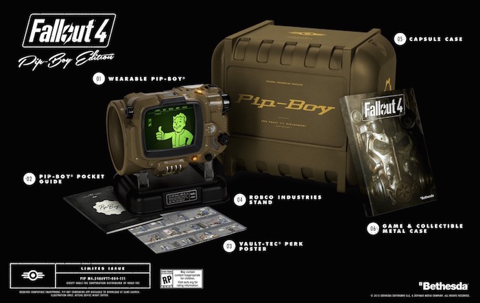 El Pip-Boy de la edición especial de Fallout 4 no será compatible con el iPhone 6 Plus