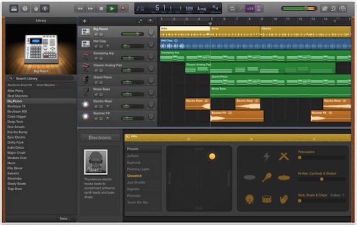 Apple actualiza GarageBand para Mac