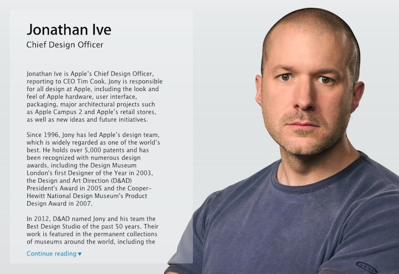 Jonathan Ive es el nuevo Jefe de Diseño de Apple