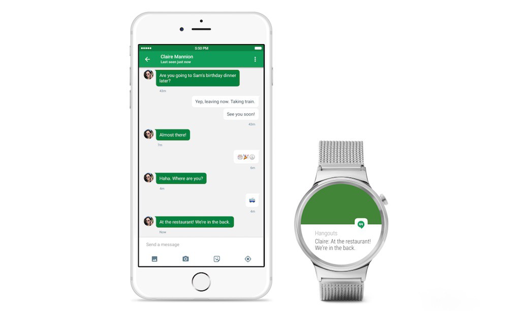 Los smartwatches con Android Wear ya pueden usarse oficialmente con un iPhone