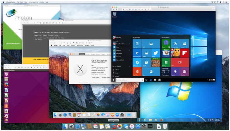 VmWare lanza Fusion 8 y Fusion 8 Pro con soporte para Windows 10 y El Capitan