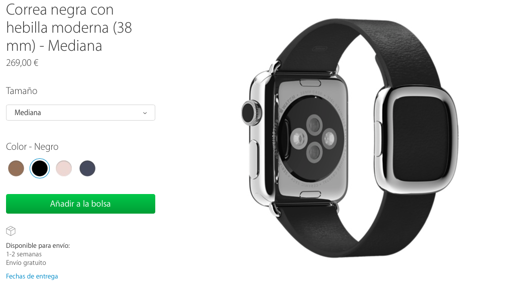 El Apple Watch aumenta y mejora la oferta de correas y brazaletes