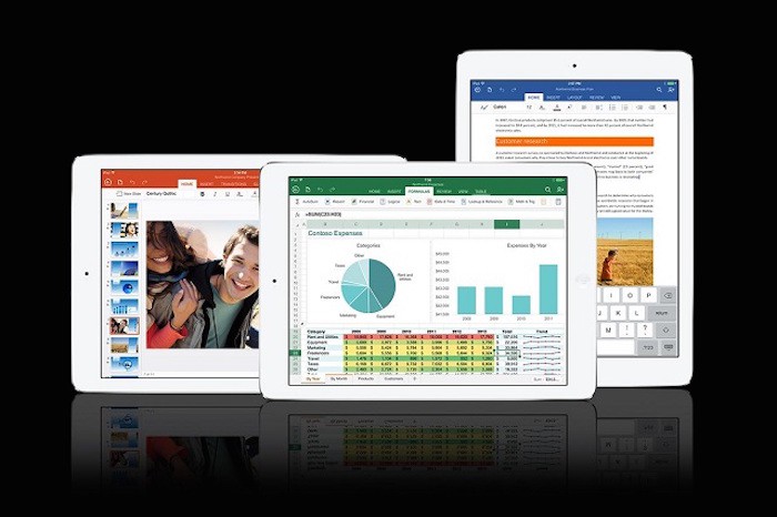 Sí, Office 2016 es gratis para el iPad… pero no para el iPad Pro