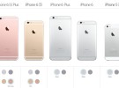 Adiós al iPhone 5c, los iPhone 5 y 6 bajan de precio, y colores dorados exclusivos de los 6s
