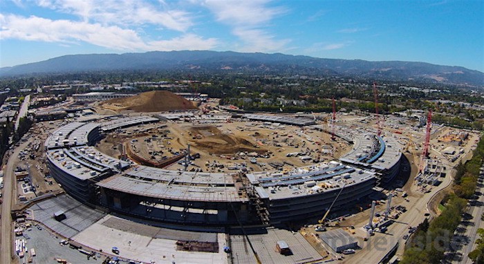 El nuevo Campus de Apple ya ha superado el ecuador de su construcción